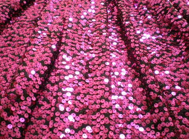 2.Fuchsia-Black Dazzle Sequins